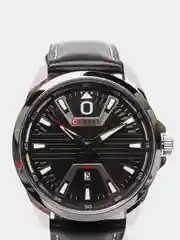 Черный наручные часы Curren 8379, мужские, в подарочной упаковке