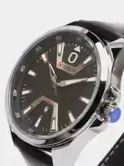 Черный наручные часы Curren 8379, мужские, в подарочной упаковке