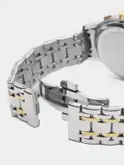 Горчичный мужские наручные часы Lige 9825 с хронографом, подарочной упаковке