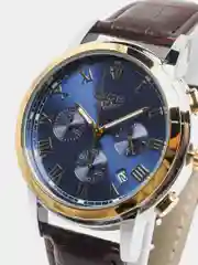Индиго мужские наручные часы Lige 9810 с хронографом, в подарочной упаковке