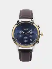 Индиго мужские наручные часы Lige 9810 с хронографом, в подарочной упаковке