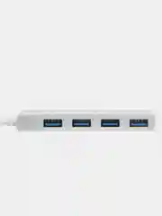 Белый разветвитель универсальный USB-hub, 4 порта