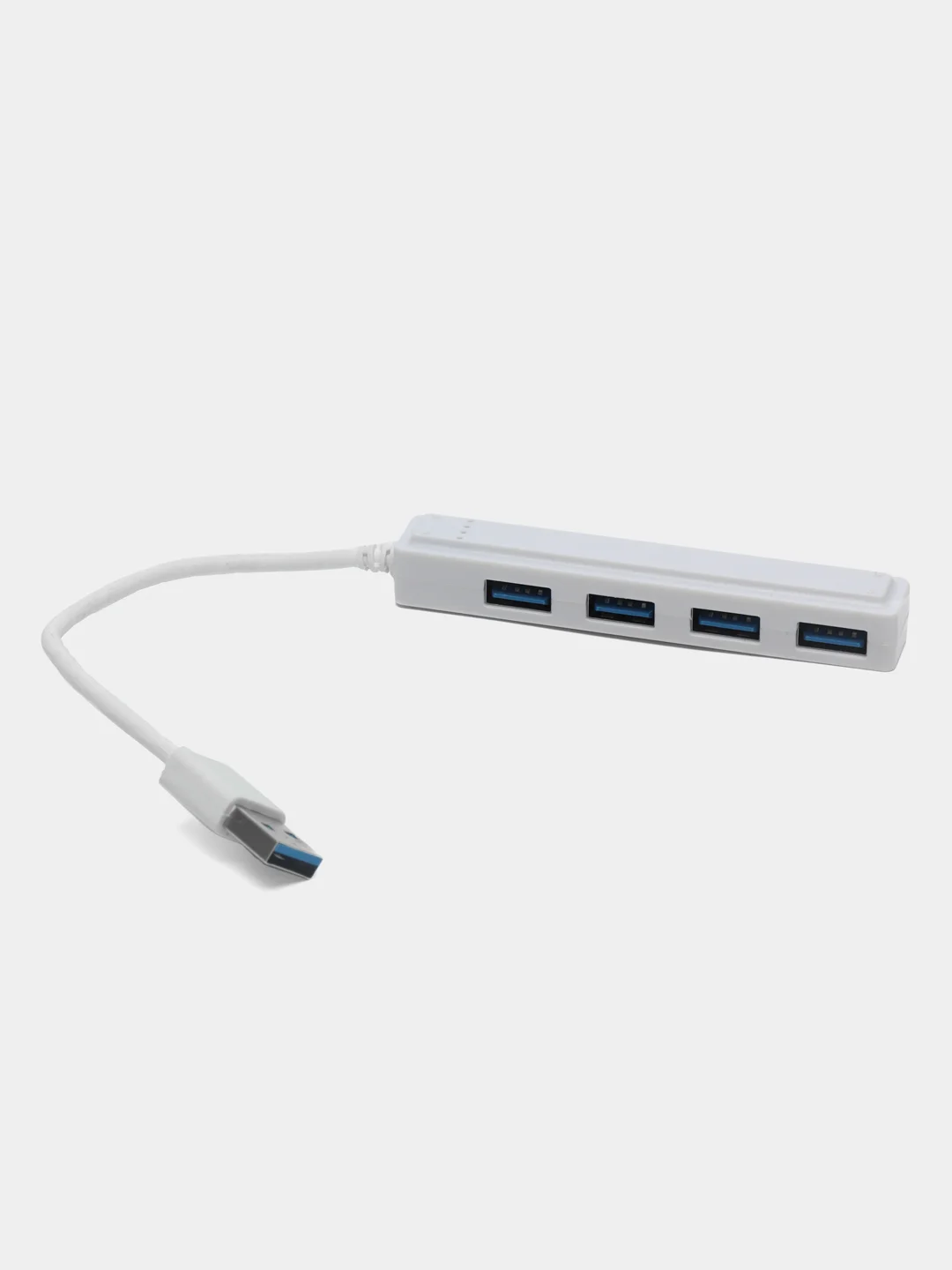 Белый разветвитель универсальный USB-hub, 4 порта