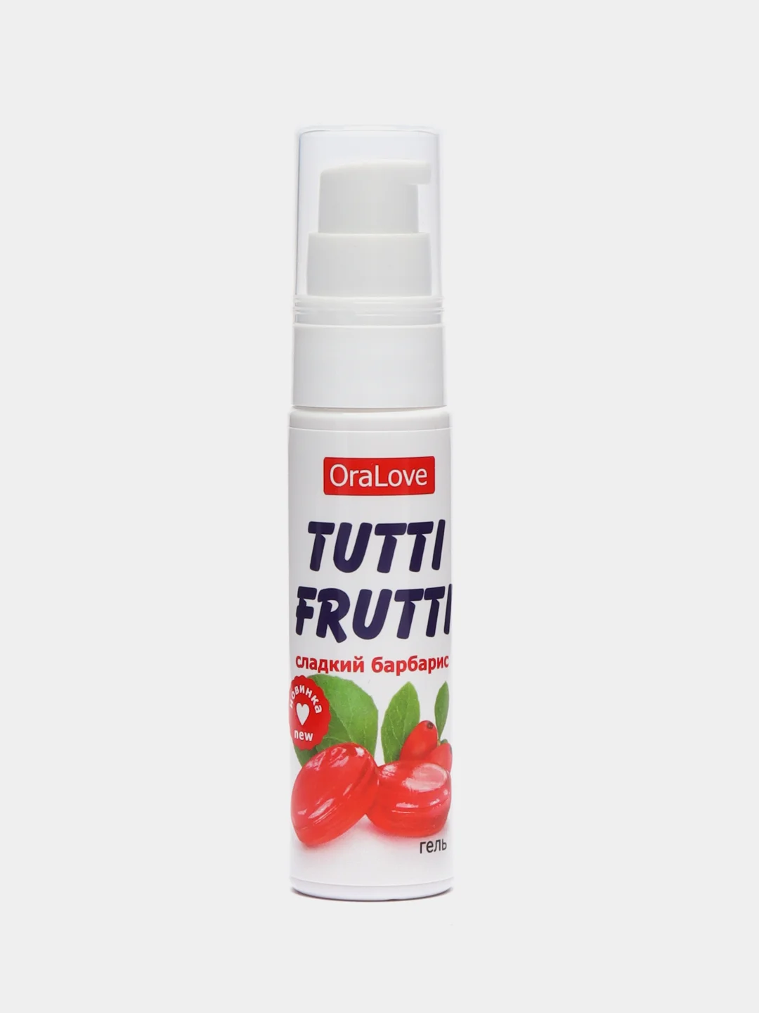Съедобная гель-смазка "Tutti-frutti" для орального секса со вкусом фруктов 30 гр