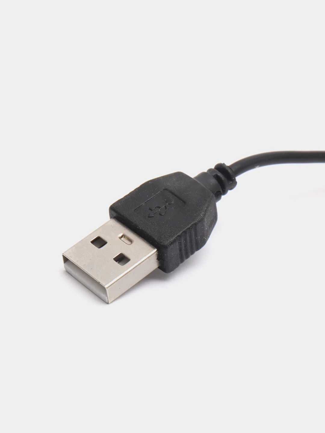 Зеленый вентилятор USB настольный в металлическом корпусе
