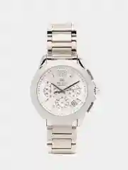 Серебряный мужские наручные часы Megir MS5006G, с хронографом, в подарочной упаковке