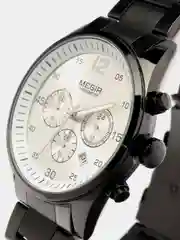 Хром мужские наручные часы Megir MS2010G, с хронографом, в подарочной упаковке