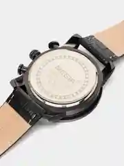 Черный мужские наручные часы Megir ML3008G, c хронографом, в подарочной упаковке