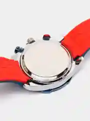 Синий мужские наручные часы Lige 10030 с хронографом, подарочной упаковке