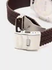 Серебряный мужские наручные часы Megir MN3002G, с хронографом, в подарочной упаковке