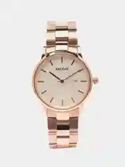 Белый мужские наручные часы Megir MS2164G, с календарём, в подарочной упаковке