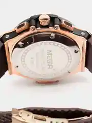 Коричневый мужские наручные часы Megir MN3002G, с хронографом, в подарочной упаковке