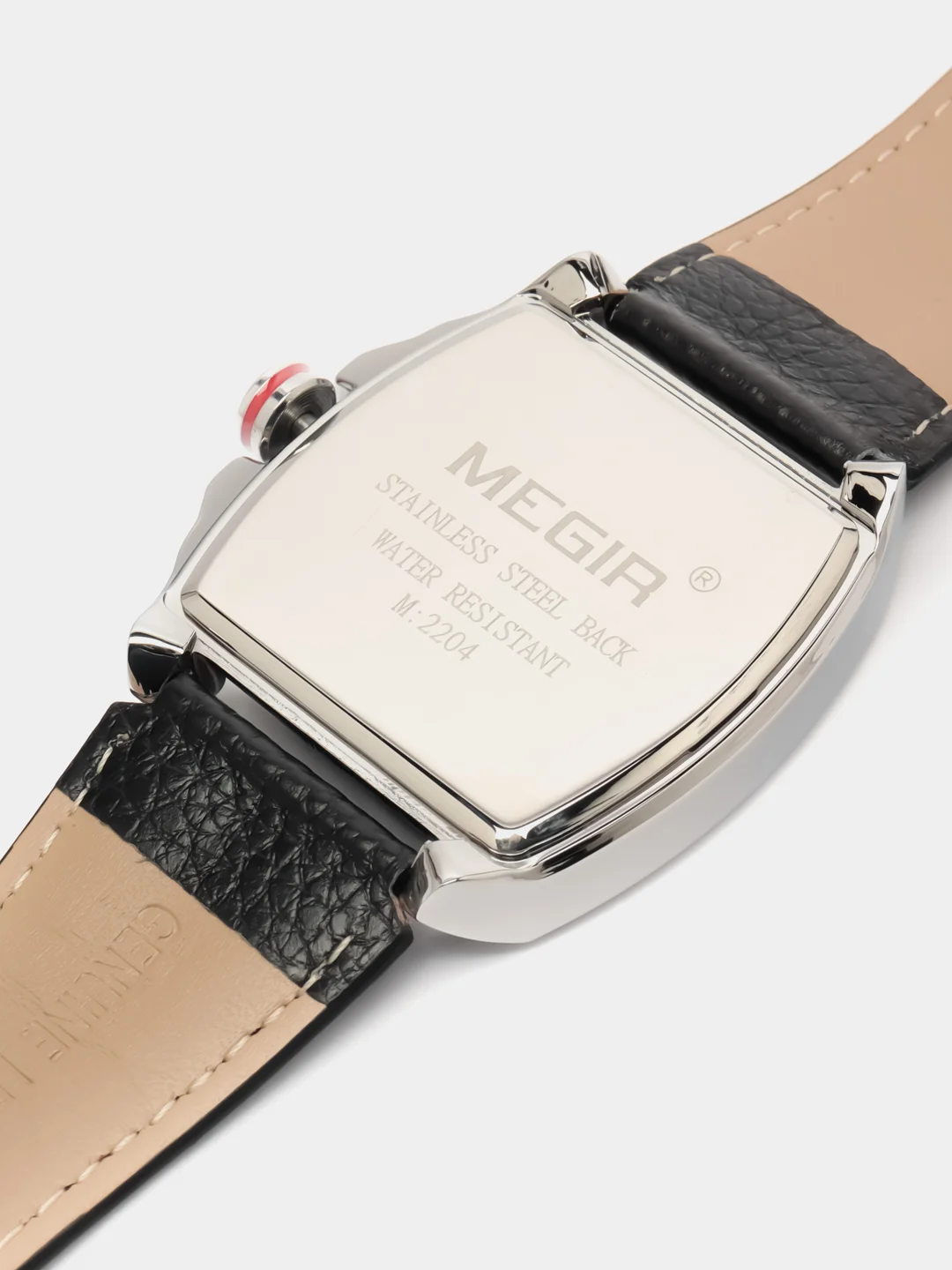 Черный мужские наручные часы Megir ML2204G, с хронографом, в подарочной упаковке