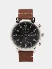 Серый мужские наручные часы Megir ML2160G, с хронографом, в подарочной упаковке