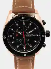 Коричневый мужские наручные часы Megir ML2119G с хронографом, в подарочной упаковке