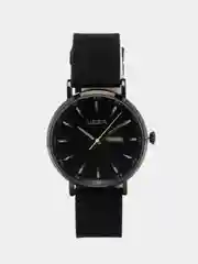 Черный мужские наручные часы Megir MN1081G с календарём, в подарочной упаковке