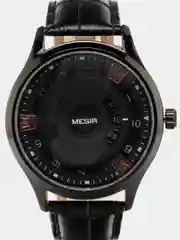 Хром мужские наручные часы Megir ML1067G, с календарём, в подарочной упаковке