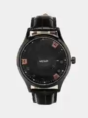 Хром мужские наручные часы Megir ML1067G, с календарём, в подарочной упаковке