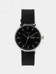 Серебряный мужские наручные часы Megir MN1081G с календарём, в подарочной упаковке