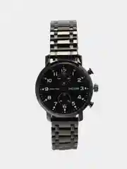 Черный мужские наручные часы Megir MS2160G, с хронографом, в подарочной упаковке