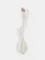 Белый кабель USB на Lightning GFPower 42L, 1 метр, 2.4A, материал TPE, iPhone 8-pin