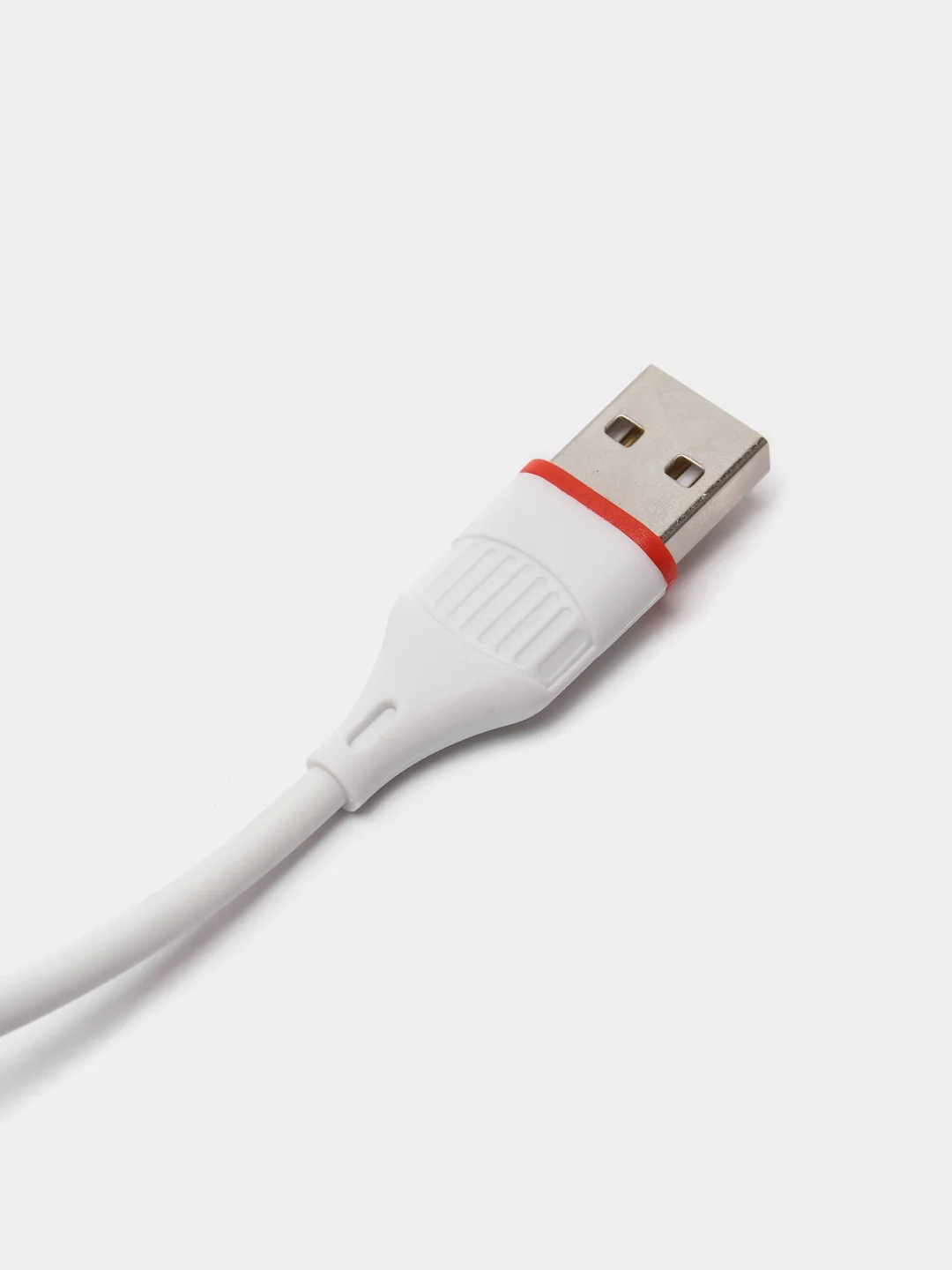 Белый кабель USB на Micro-USB "GFPower 17M", 1 метр, 2.4A, ПВХ, Android