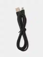 Черный кабель USB на Micro-USB "GFPower 15M", 1 метр, 2.4A, материал TPE, Android