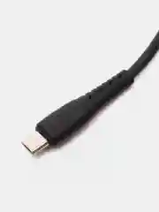Черный кабель USB на Micro-USB "GFPower 07M", 1 метр, 2.4A, силикон, Android