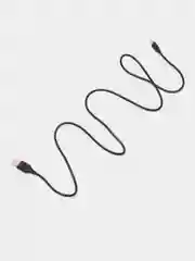 Черный кабель USB на Micro-USB "GFPower 17M", 1 метр, 2.4A, ПВХ, Android