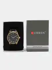 Черный мужские наручные часы Curren 8409 в подарочной упаковке