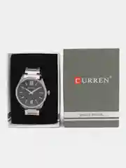 Угольный женские наручные часы Curren 9088 в подарочной упаковке