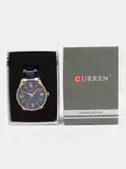 Синий мужские наручные часы Curren 8383 в подарочной упаковке