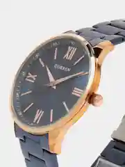 Синий мужские наручные часы Curren 8383 в подарочной упаковке