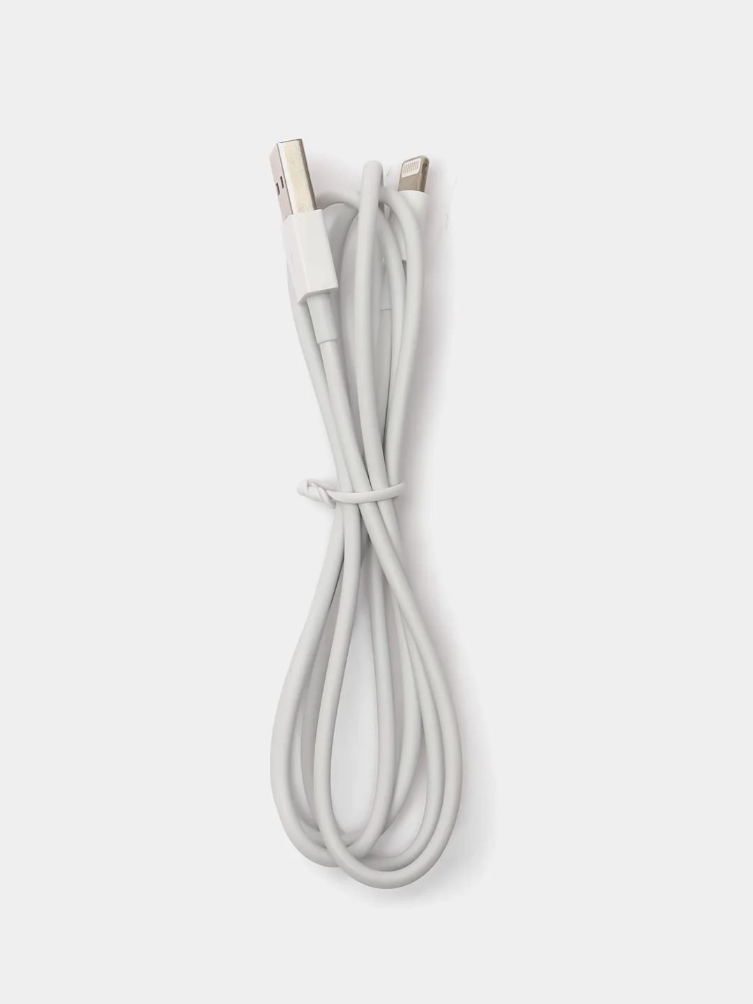Кабель USB- 8-pin GFPoWeR 22L, 1 м, 2.4A, ПВХ, Lightning, белый