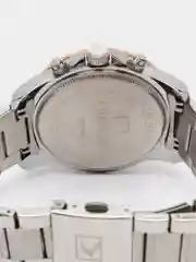 Серебряный мужские наручные часы Curren 8358 с хронографом в подарочной упаковке