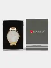 Золотой мужские наручные часы Curren 8383 в подарочной упаковке