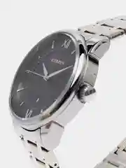 Угольный мужские наручные часы Curren 8356 с хронографом в подарочной упаковке