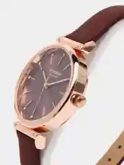 Шоколадный женские наручные часы Curren 9081 в подарочной упаковке