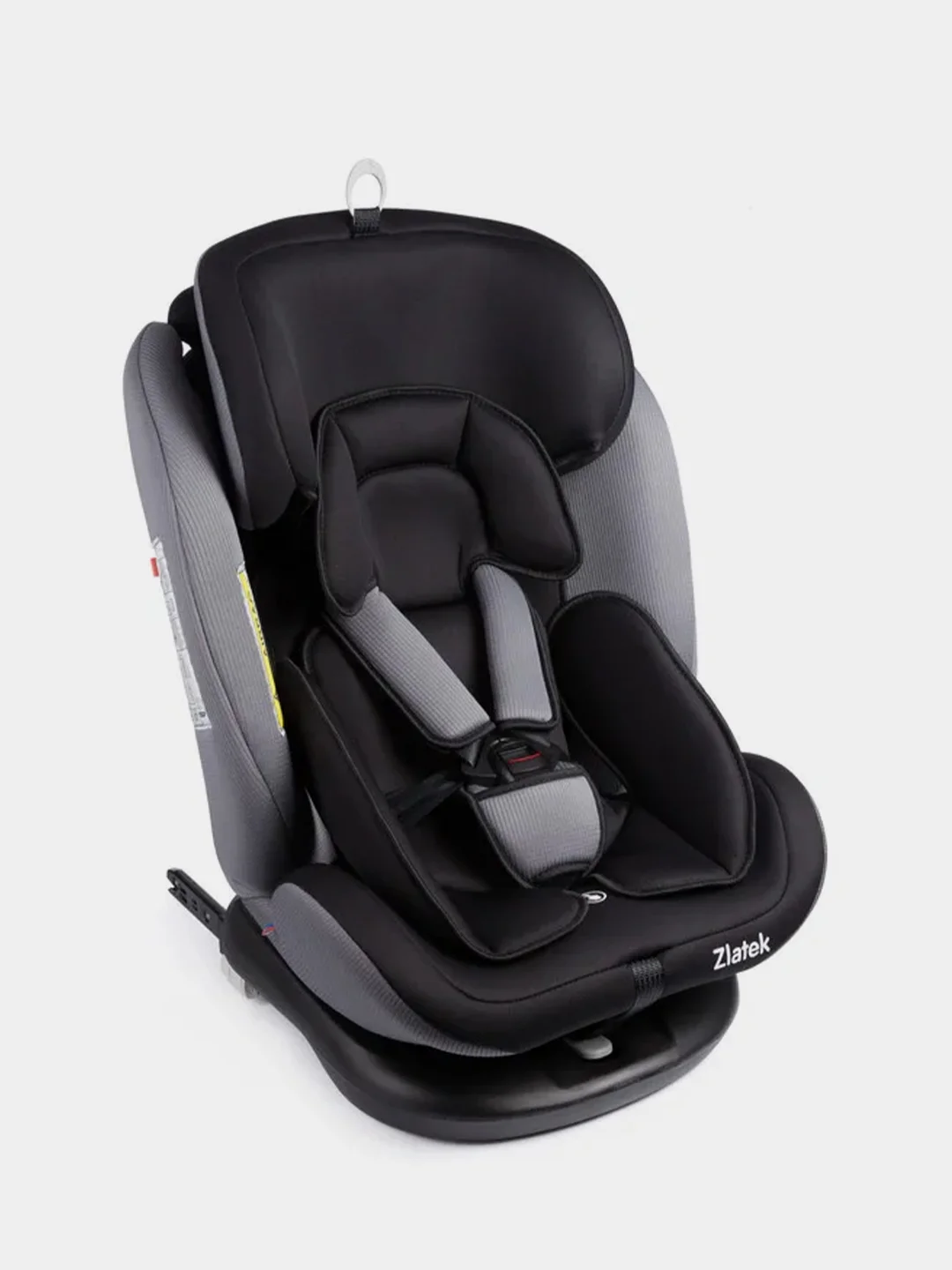 Черный автокресло Zlatek Cruiser Isofix гр. 0+/I/II/III