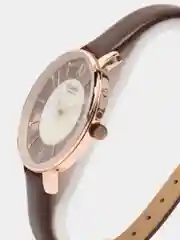 Коричневый женские наручные часы Curren 9080 в подарочной упаковке