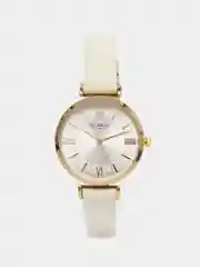 Белый женские наручные часы Curren 9079 в подарочной упаковке