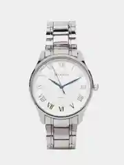 Серебряный мужские наручные часы Curren 8409 в подарочной упаковке
