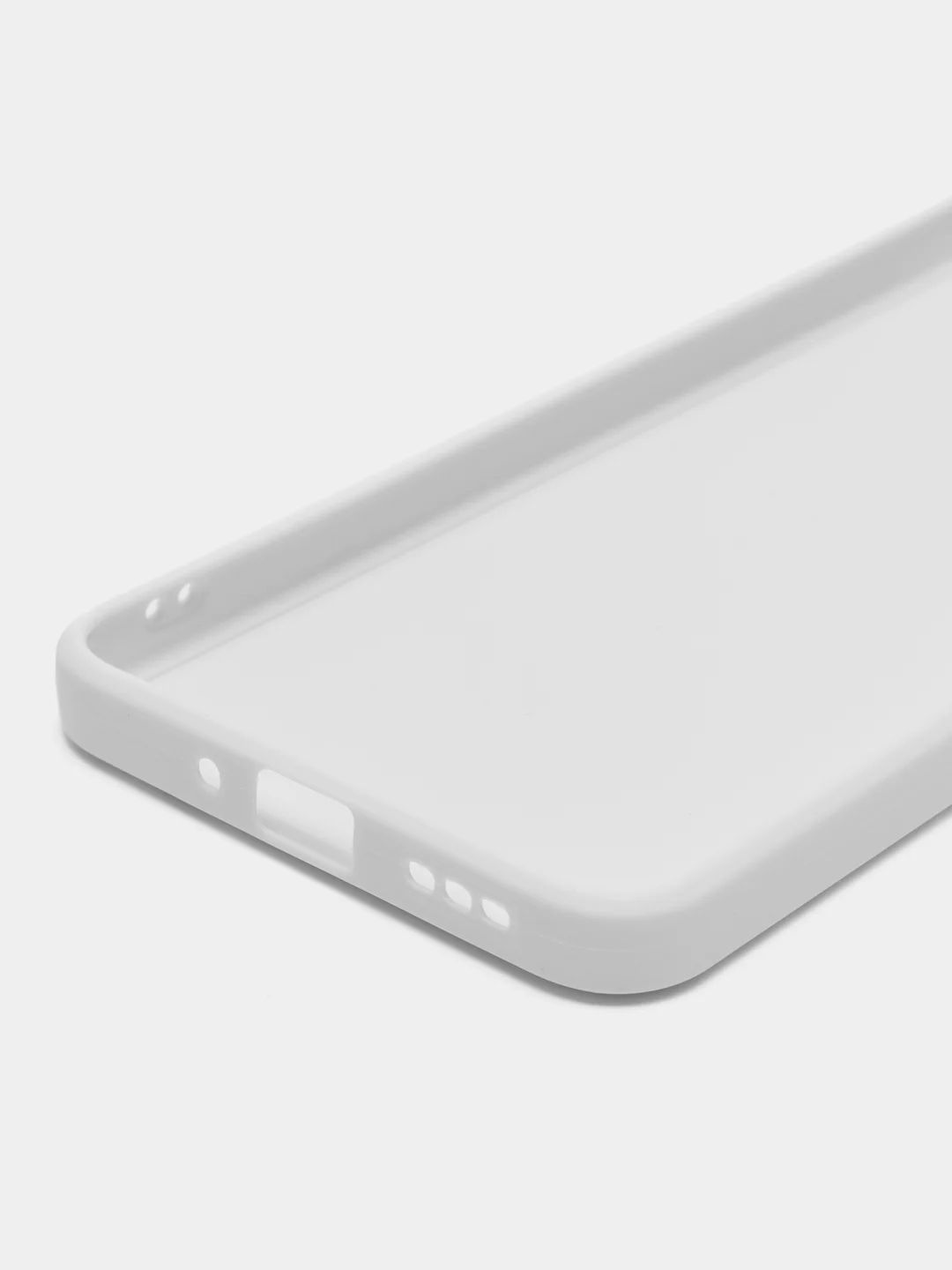 Белый чехол для Poco X5 5G (Поко Х5), X5 Pro (Поко Х5 Про), силиконовый, прозрачный