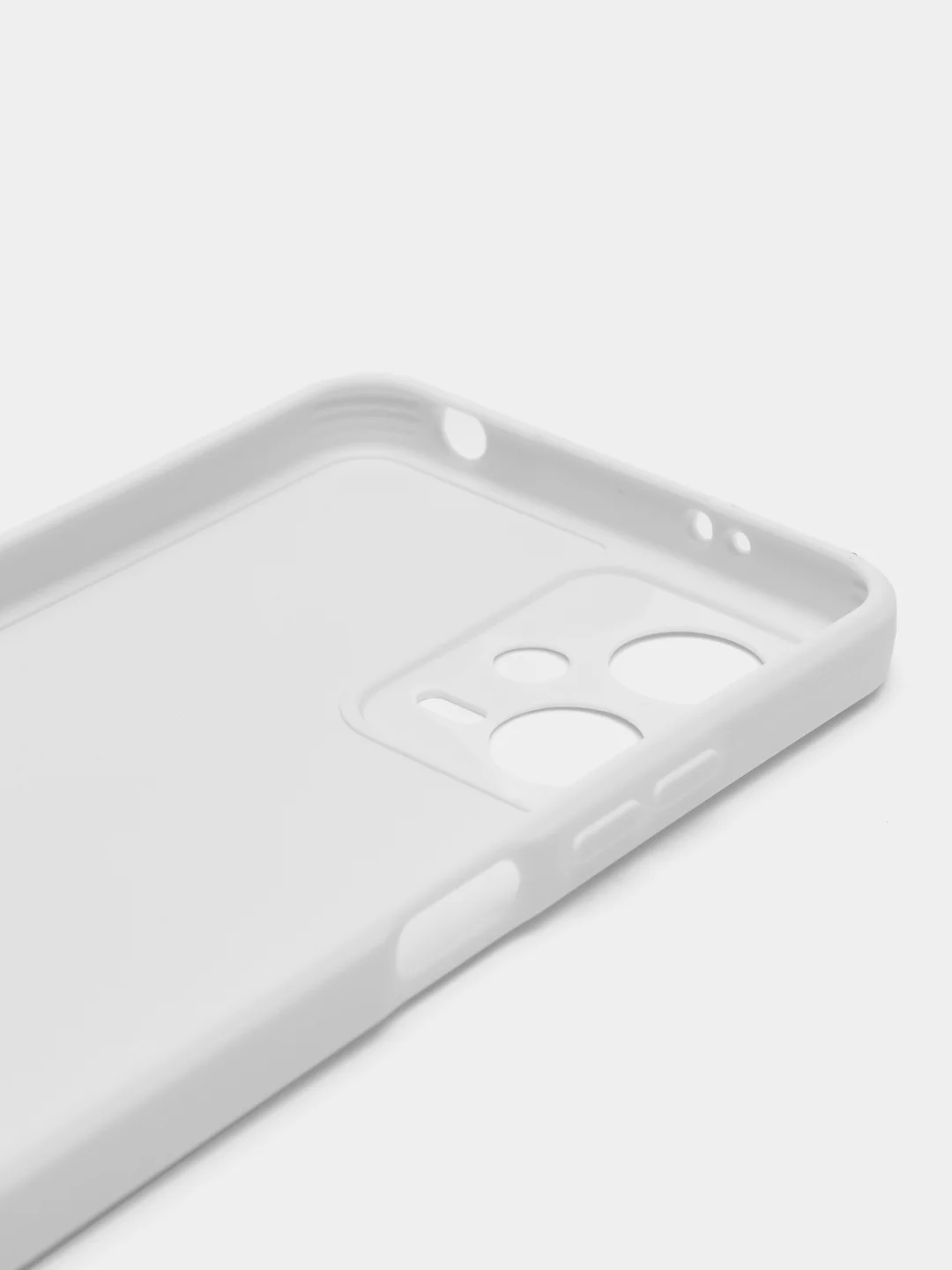 Белый чехол для Poco X5 5G (Поко Х5), X5 Pro (Поко Х5 Про), силиконовый, прозрачный
