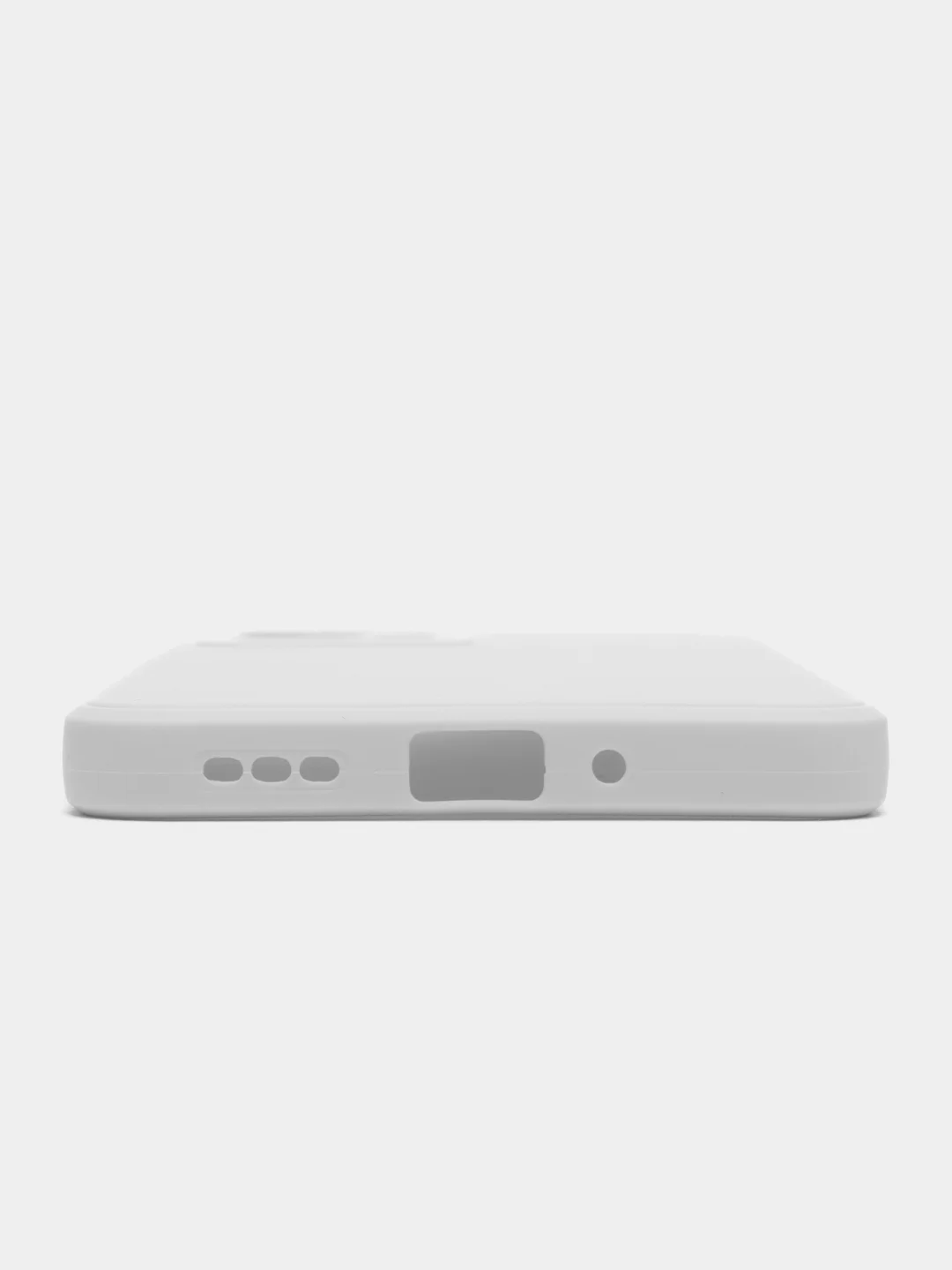 Белый чехол для Poco X5 5G (Поко Х5), X5 Pro (Поко Х5 Про), силиконовый, прозрачный