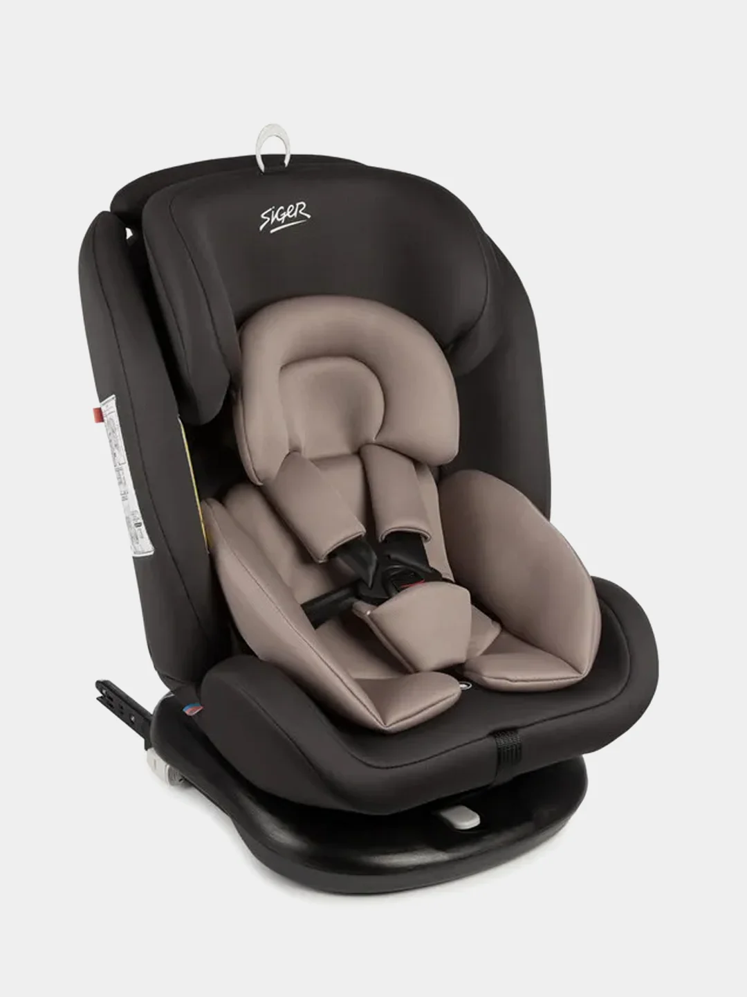 Слоновая кость автокресло Siger Престиж Isofix гр.0+/I/II/III