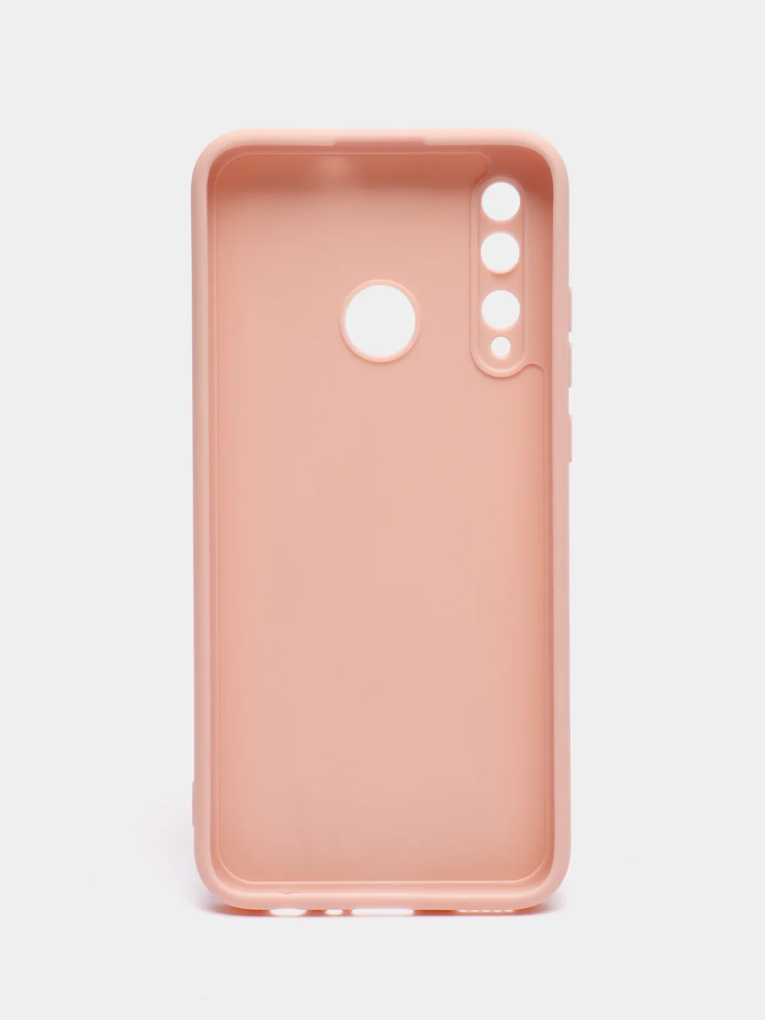 Пудровый силиконовый чехол для Huawei Honor 10i/Honor 20E (Хонор 10ай / Хонор 20Е), прозрачный