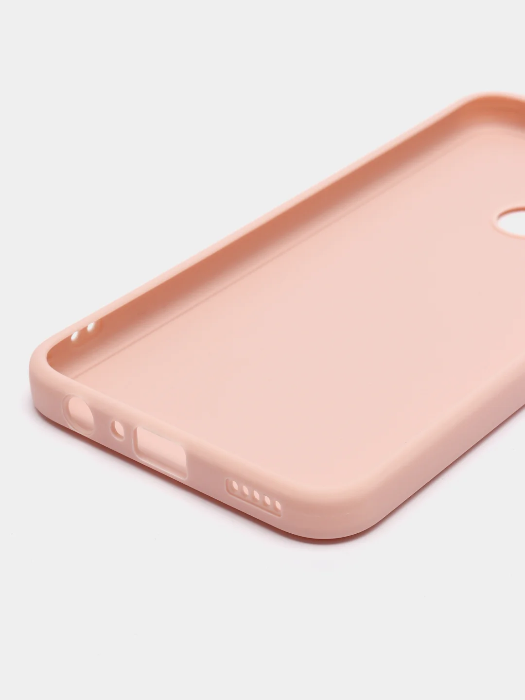 Пудровый силиконовый чехол для Huawei Honor 10i/Honor 20E (Хонор 10ай / Хонор 20Е), прозрачный