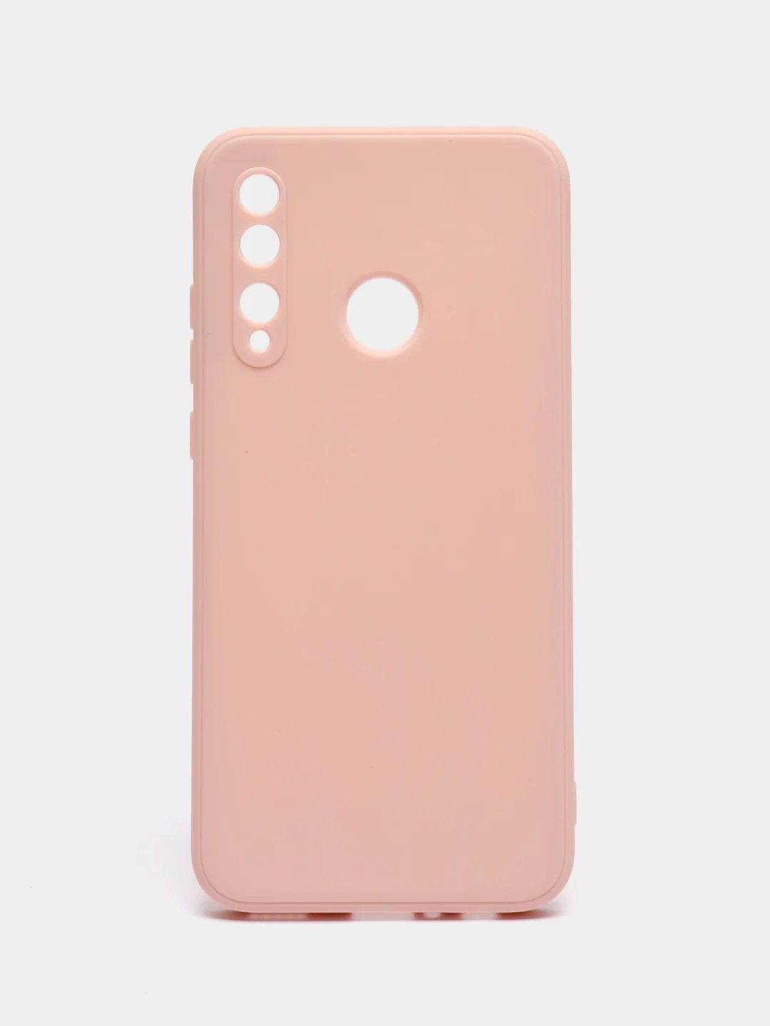 Пудровый силиконовый чехол для Huawei Honor 10i/Honor 20E (Хонор 10ай / Хонор 20Е), прозрачный