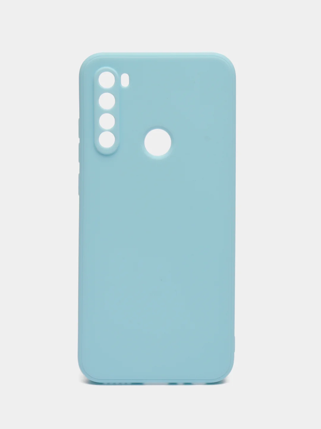 Голубой силиконовый чехол для Xiaomi Redmi Note 8T (Сяоми Редми Нот 8Т)